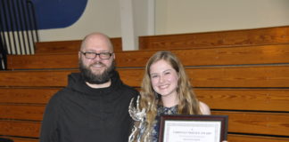 St. Bernard Prep honors students