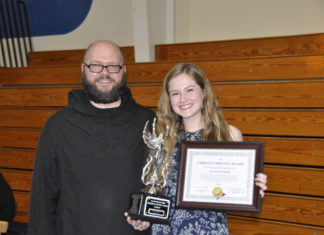 St. Bernard Prep honors students