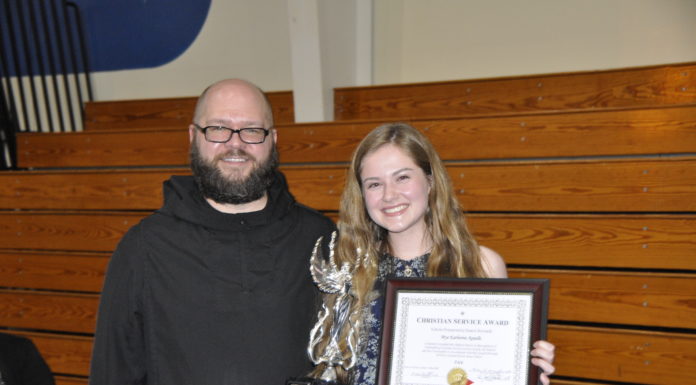 St. Bernard Prep honors students