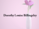Obituary: Dorothy Louise Billingsley