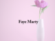 Obituary: Faye Marty