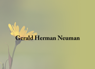 Obituary: Gerald Herman Neuman