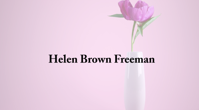Obituary: Helen Brown Freeman