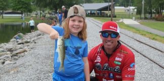 Teach a Child to Fish Day a hit at Sportsman Lake