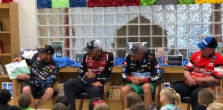 Major League Fishing anglers visit Good Hope Primary