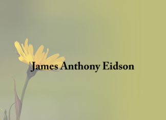 Obituary: James Anthony Eidson