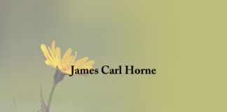 Obituary: James Carl Horne