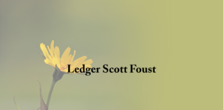 Obituary: Ledger Scott Foust