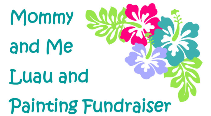 Mommy and Me Painting Luau offered by Wallace State Alumni Association