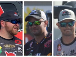 Addison’s Jesse Wiggins, Cullman’s Matt and Jordan Lee headed into Saturday’s Knockout Round on Smith Lake