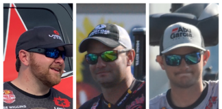 Addison’s Jesse Wiggins, Cullman’s Matt and Jordan Lee headed into Saturday’s Knockout Round on Smith Lake