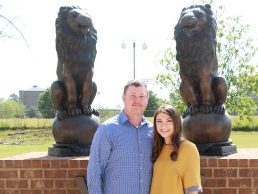 Mark and Abigail Long, a father-daughter pair, graduate Wallace State together