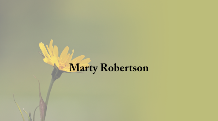 Obituary: Marty Robertson