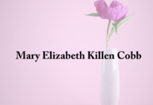 Obituary: Mary Elizabeth Killen Cobb