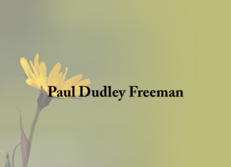 Obituary: Paul Dudley Freeman