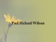 Obituary: Paul Richard Wilson