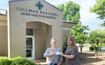 Share Club of Cullman donates $4,100 to Hospice of Cullman County, Inc.