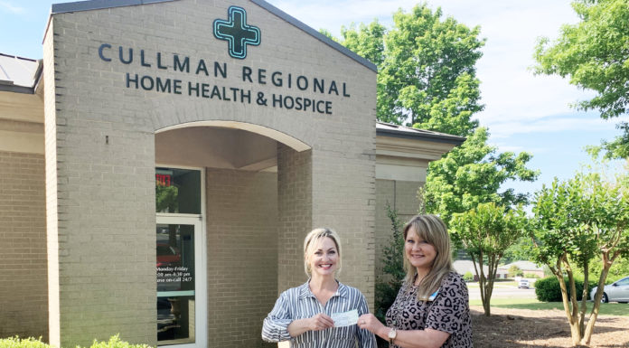 Share Club of Cullman donates $4,100 to Hospice of Cullman County, Inc.