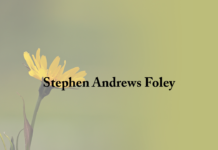 Obituary: Stephen Andrews Foley
