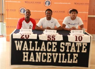 Wallace State men’s basketball has 3 players sign with 4-year programs