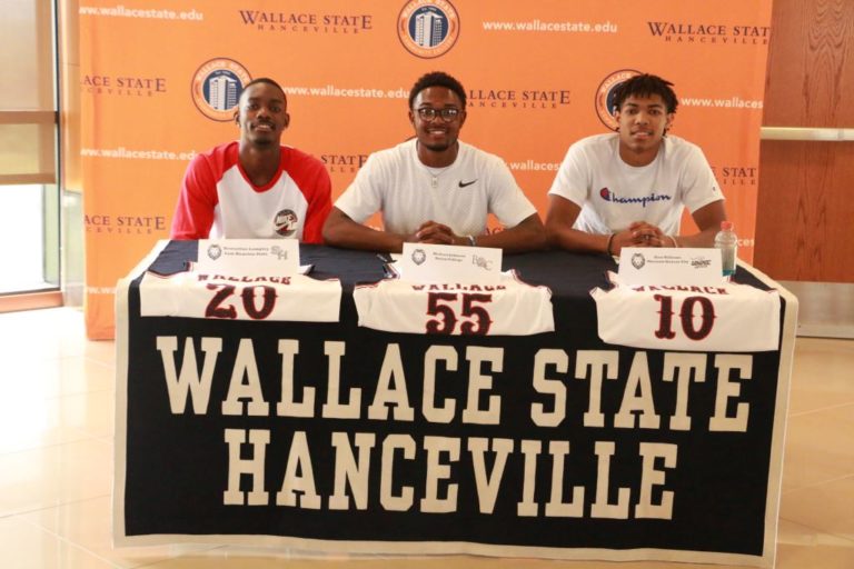 Wallace State men’s basketball has 3 players sign with 4year programs