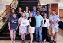 Wallace State’s Rotaract Club makes donation for ‘Tame the Hunger’ drive