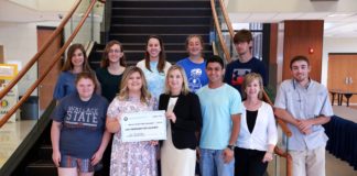 Wallace State’s Rotaract Club makes donation for ‘Tame the Hunger’ drive