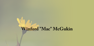 Obituary: Winford “Mac” McGukin