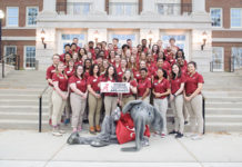 Taylor Urech of Crane Hill serves on 2019 Avanti team at UA