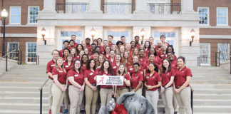 Taylor Urech of Crane Hill serves on 2019 Avanti team at UA