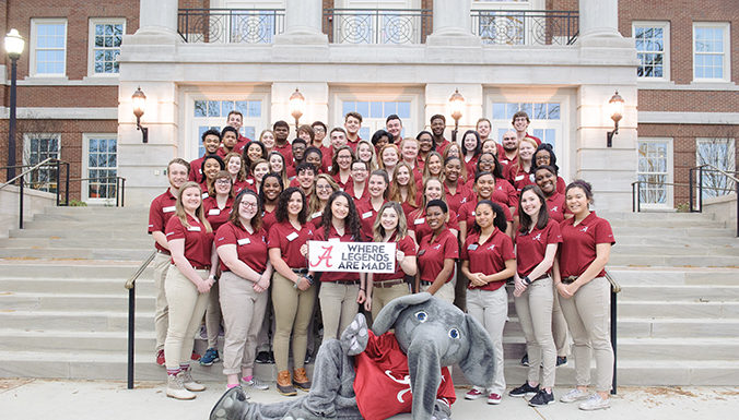 Taylor Urech of Crane Hill serves on 2019 Avanti team at UA