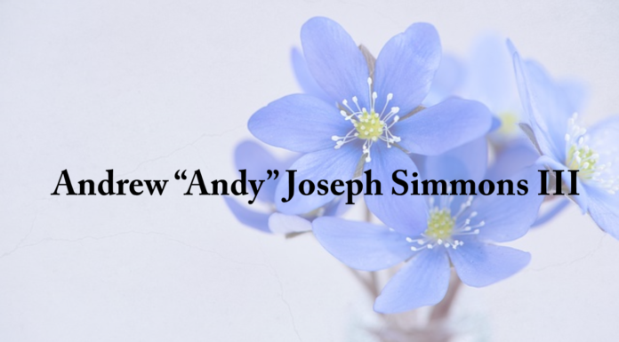 Obituary: Andrew “Andy” Joseph Simmons III