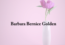 Obituary: Barbara Bernice Golden