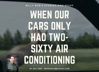 Billy Bob’s Stories and Stuff: When our cars only had two-sixty air conditioning