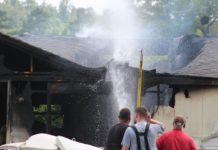 Fire destroys home near Bremen