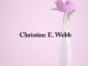 Obituary: Christine E. Webb