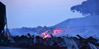 Chicken house destroyed by fire in Simcoe