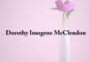 Obituary: Dorothy Imogene McClendon