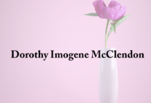Obituary: Dorothy Imogene McClendon