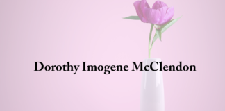 Obituary: Dorothy Imogene McClendon