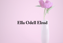 Obituary: Ella Odell Elrod