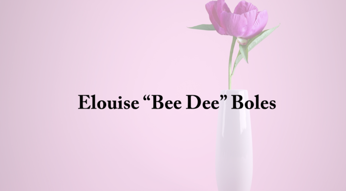 Obituary: Elouise “Bee Dee” Boles