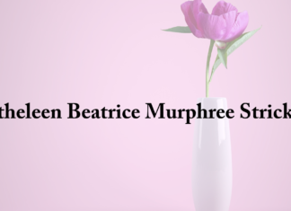 Obituary: Etheleen Beatrice Murphree Stricklin