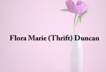 Obituary: Flora Marie (Thrift) Duncan