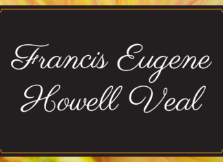 Obituary: Francis Eugene Howell Veal