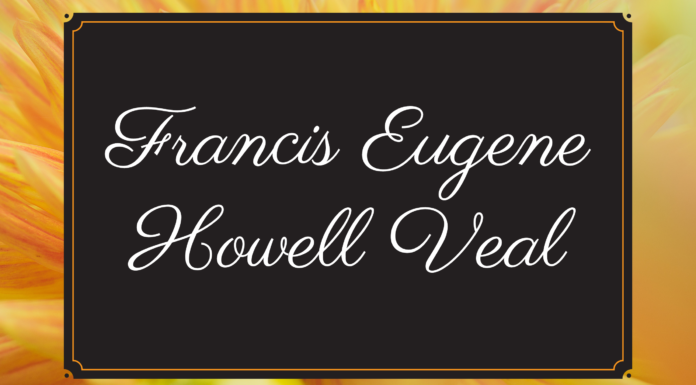Obituary: Francis Eugene Howell Veal