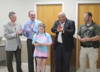 Cullman County Commission recognizes young animal advocate Denna Chivers