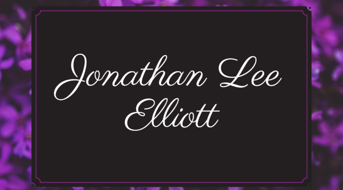 Obituary: Jonathan Lee Elliott