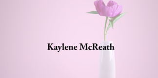 Obituary: Kaylene McReath