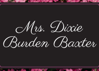 Obituary: Mrs. Dixie Burden Baxter